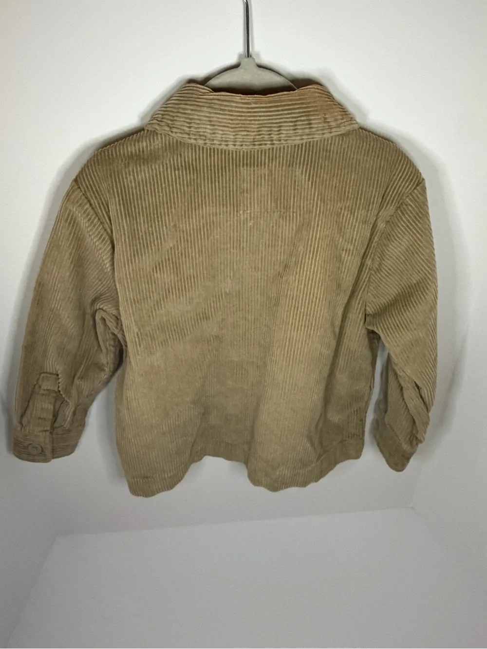 Old Navy Kids Corduroy Zip Jacket in Tan